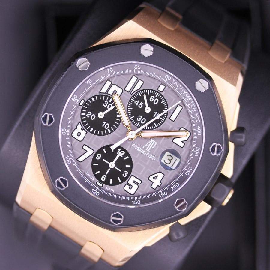 Audemars Piguet "Rubber Clad" Royal Oak Offshore Chronograph 42mm 25940OK Grey Dial Pre-Owned