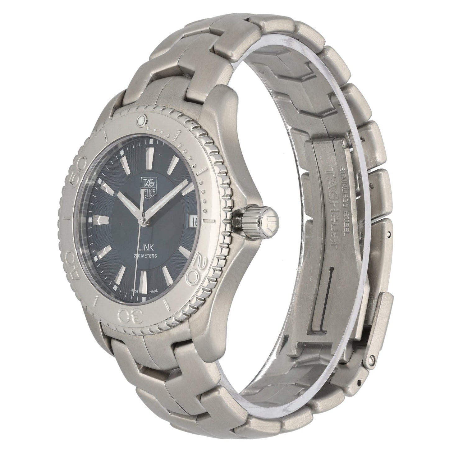 Tag Heuer Link WJ1112-0 39mm Stainless Steel Watch