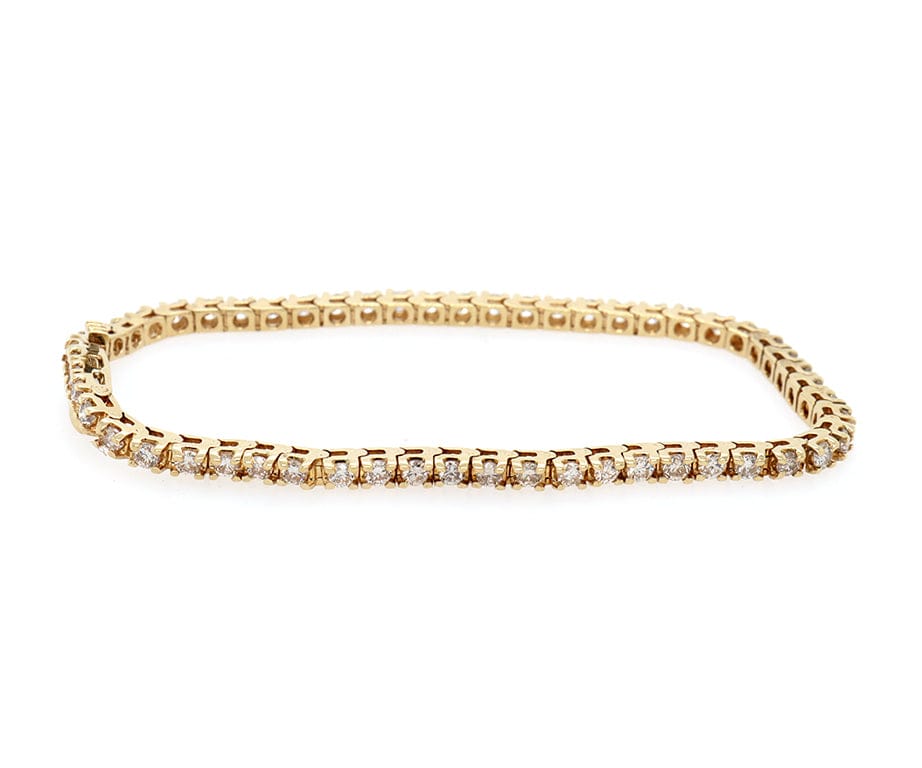 2.20ctw Round Diamond Tennis Bracelet in 14K