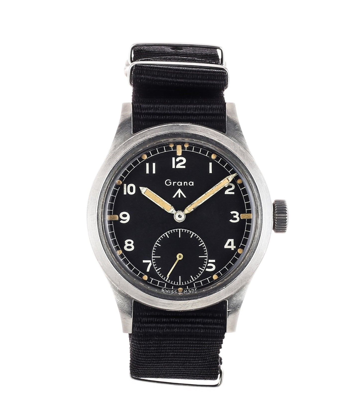 W.W.W. British Dirty Dozen Military Watch | M18565 | Steel