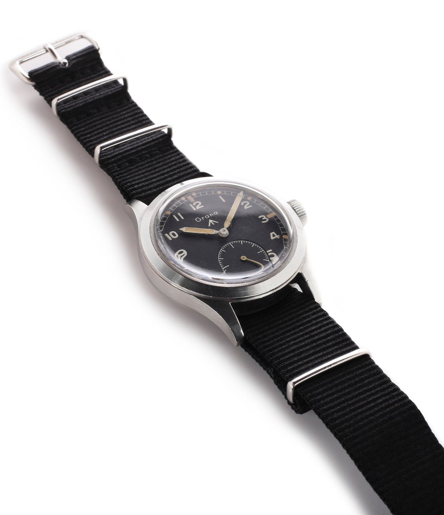 W.W.W. British Dirty Dozen Military Watch | M18565 | Steel