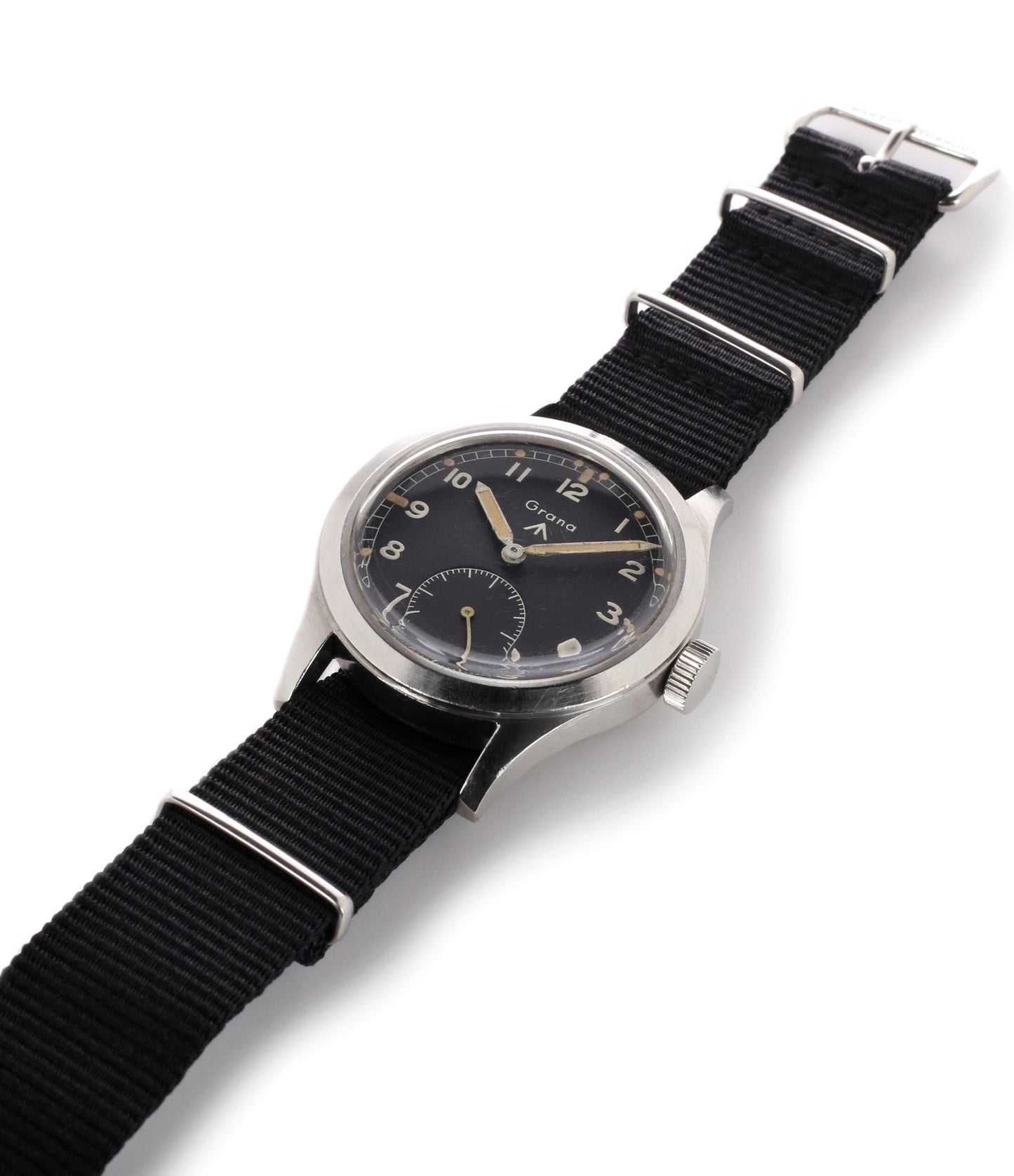 W.W.W. British Dirty Dozen Military Watch | M18565 | Steel