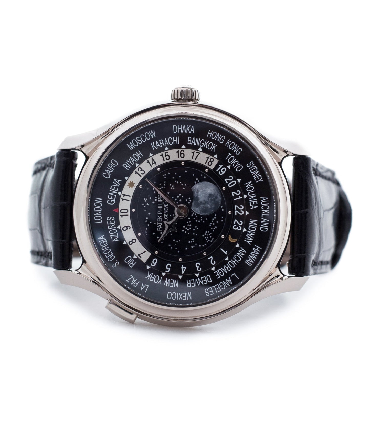 World Timer Moonphase 5575G | 175th Anniversary | White Gold