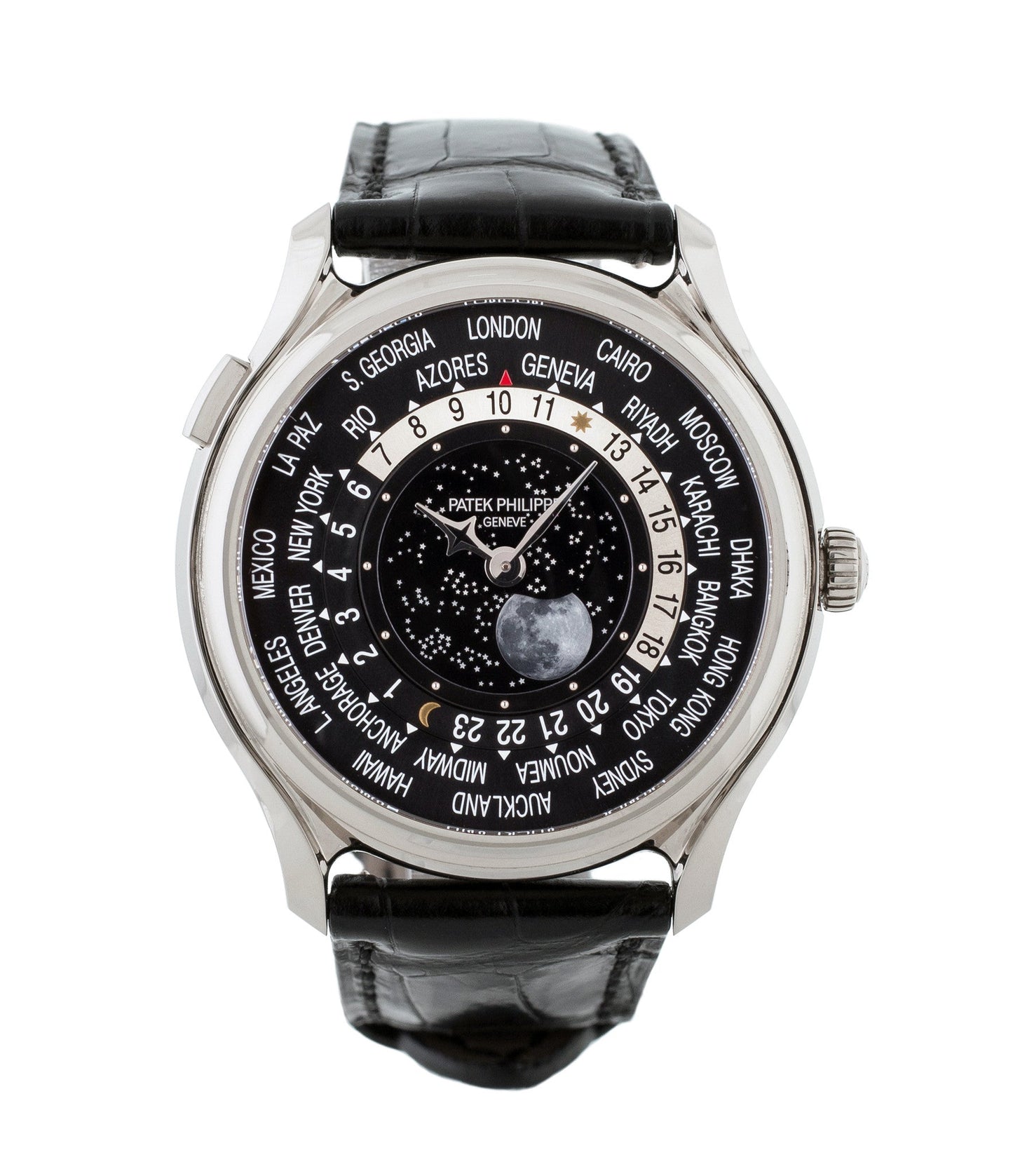 World Timer Moonphase 5575G | 175th Anniversary | White Gold