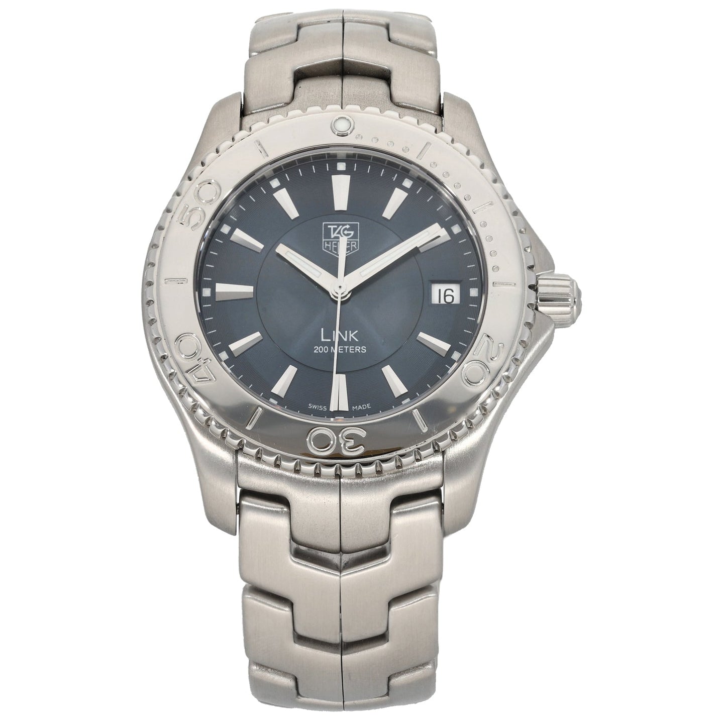 Tag Heuer Link WJ1112-0 39mm Stainless Steel Watch