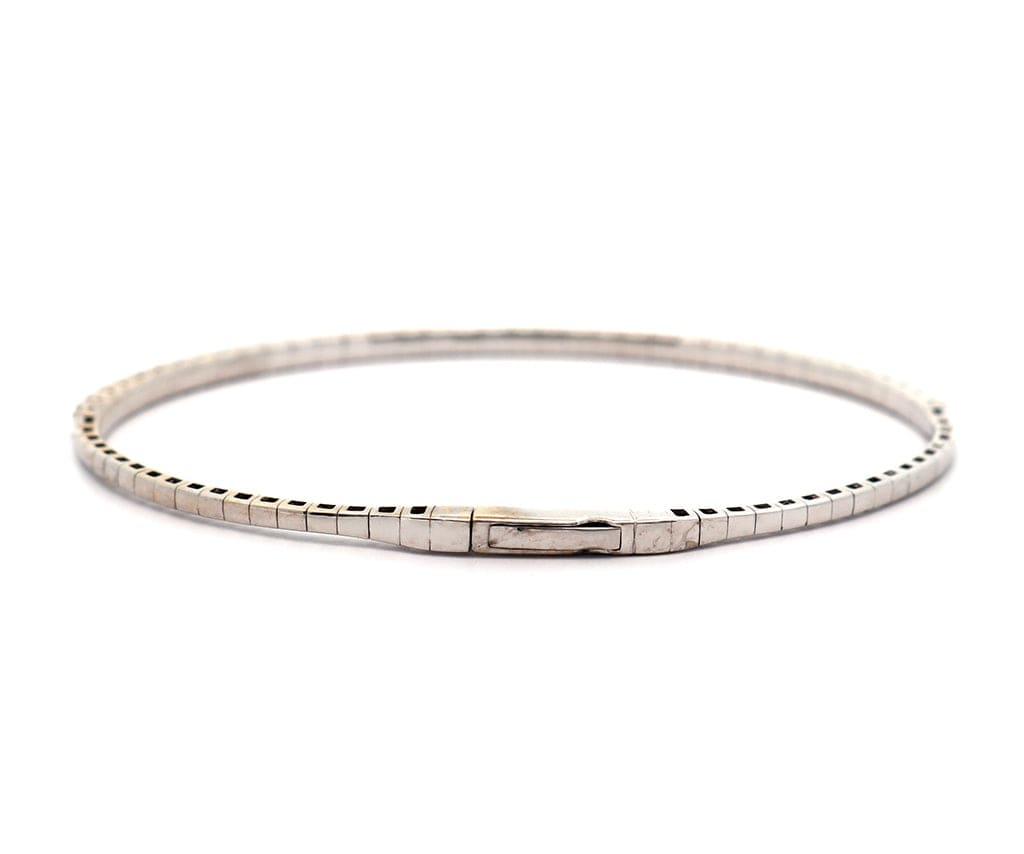 1.47ctw Diamond Flex Bangle Bracelet in 14K