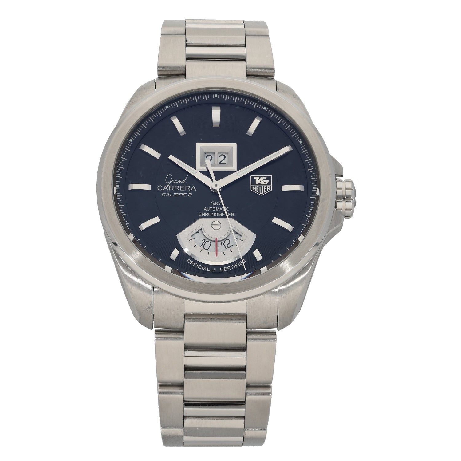 Tag Heuer Grand Carrera WAV5111 42mm Stainless Steel Watch