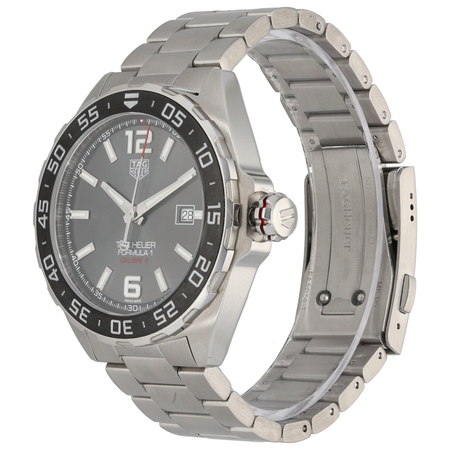 Tag Heuer Formula 1 WAZ2011 43mm Stainless Steel Watch