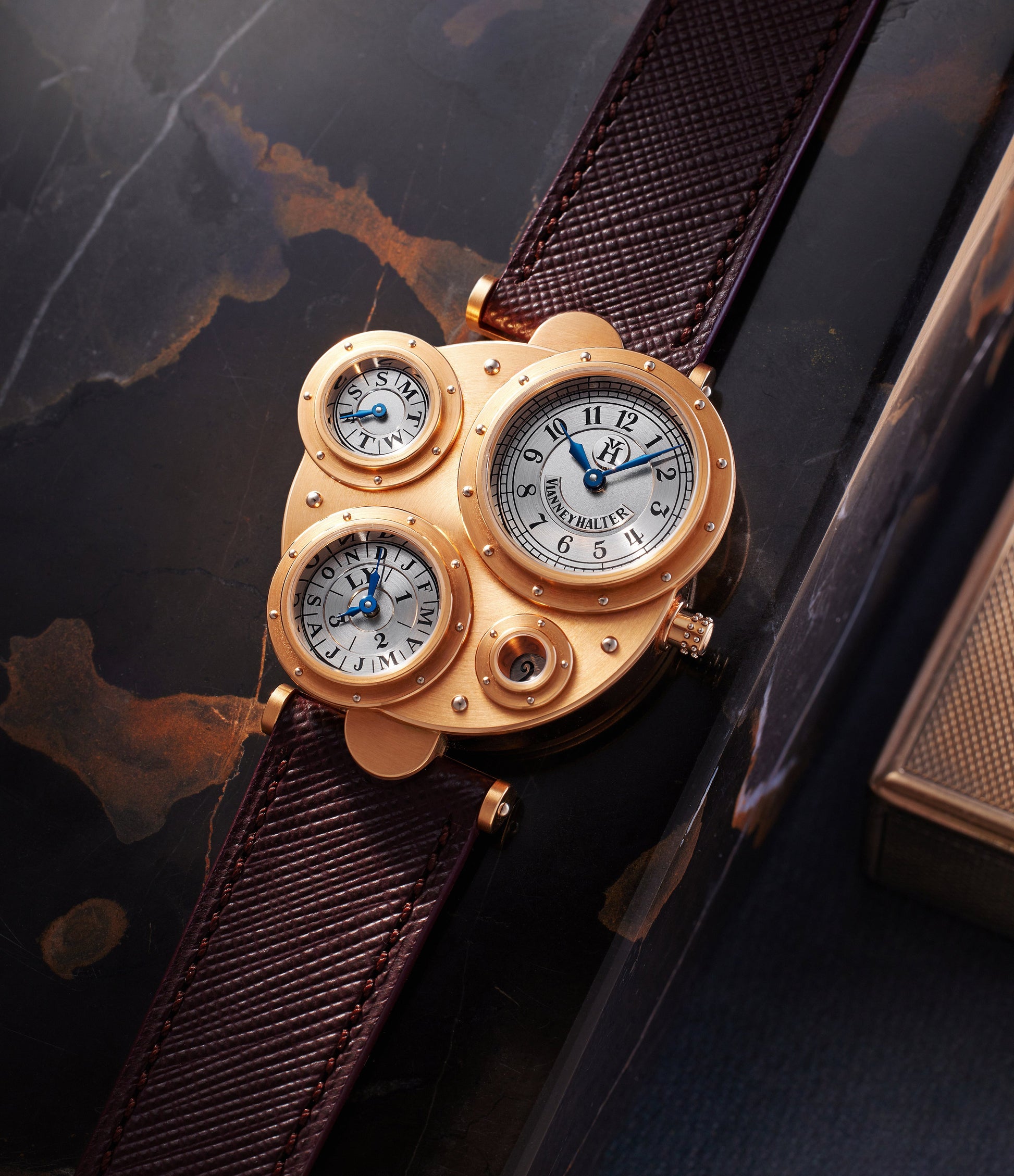 Antiqua Perpetual Calendar | Rose Gold