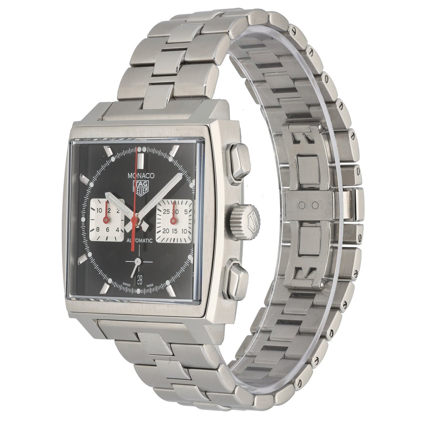 Tag Heuer Monaco CBL2113 39mm Stainless Steel Watch