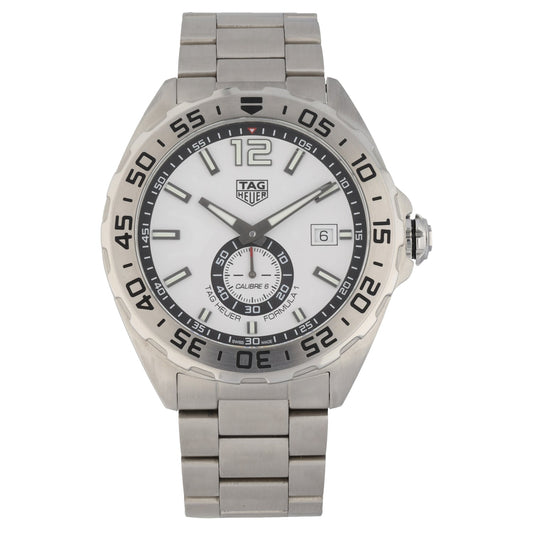 Tag Heuer Formula 1 WAZ2013 43mm Stainless Steel Watch