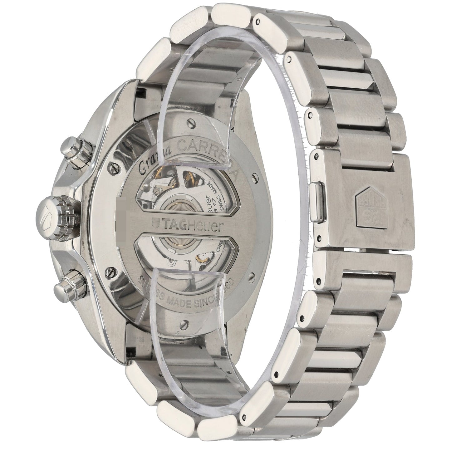 Tag Heuer Grand Carrera CAV511A 43mm Stainless Steel Watch