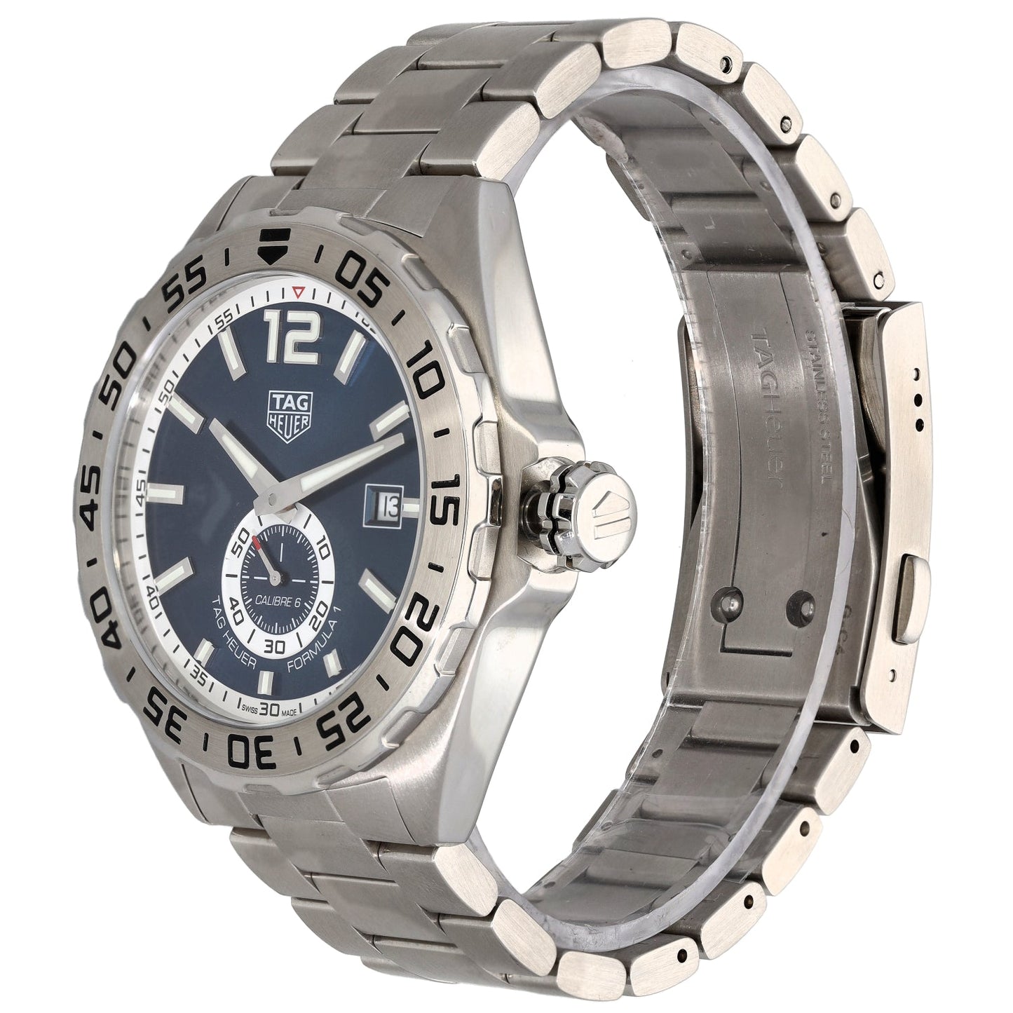 Tag Heuer Formula 1 WAZ2014 43mm Stainless Steel Watch