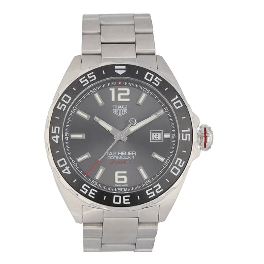 Tag Heuer Formula 1 WAZ2011 43mm Stainless Steel Watch