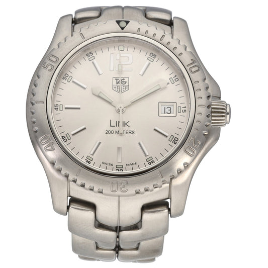 Tag Heuer Link WT1112-0 42mm Stainless Steel Watch