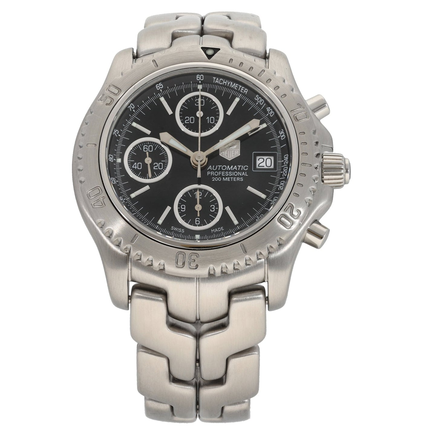 Tag Heuer Link 42mm Stainless Steel Watch