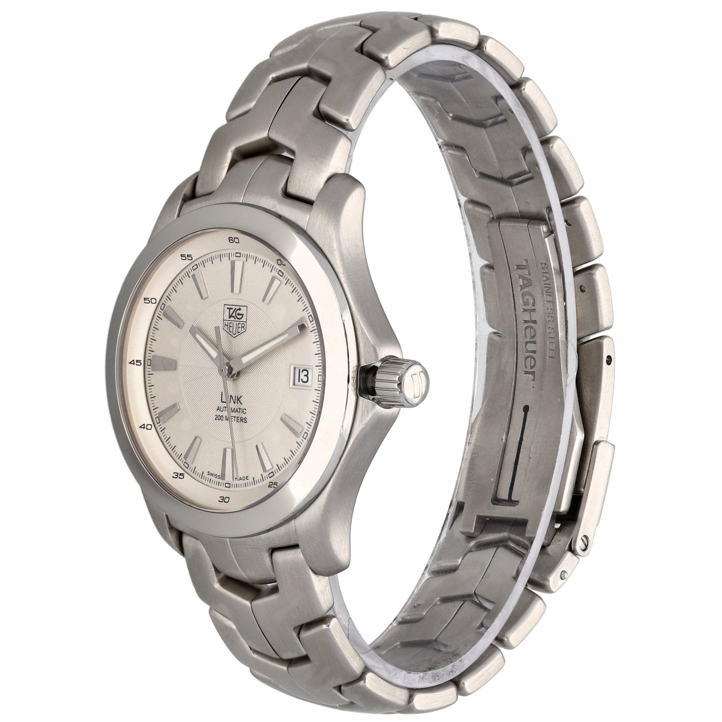 Tag Heuer Link WJF2111 39mm Stainless Steel Watch