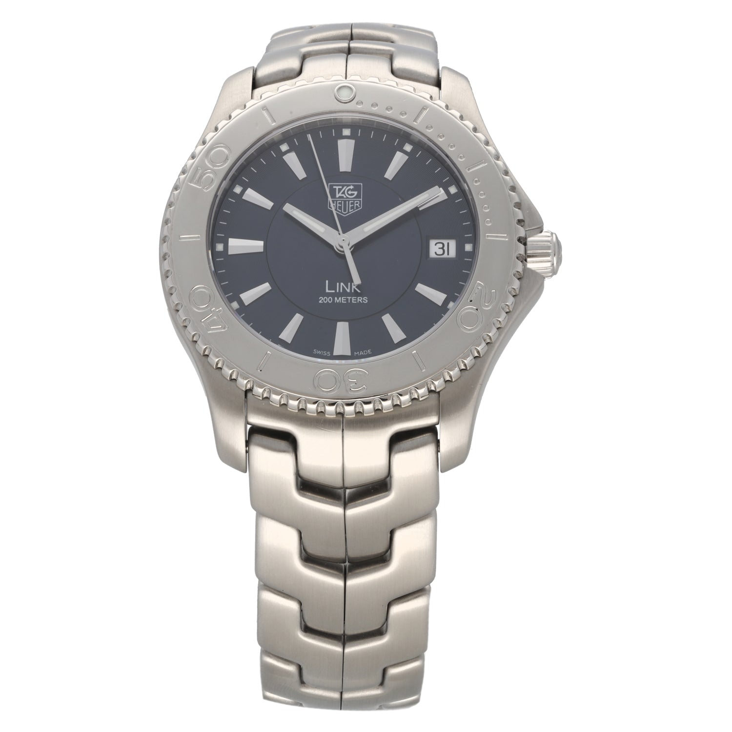 Tag Heuer Link WJ1112 39mm Stainless Steel Watch