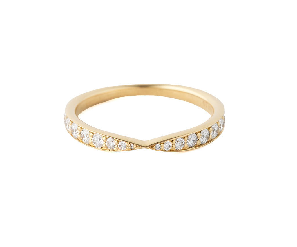 Tiffany & Co. Harmony 0.25ctw Diamond Band Ring in 18K