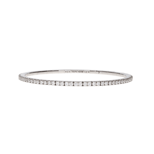 18K White Gold Diamond Bracelet