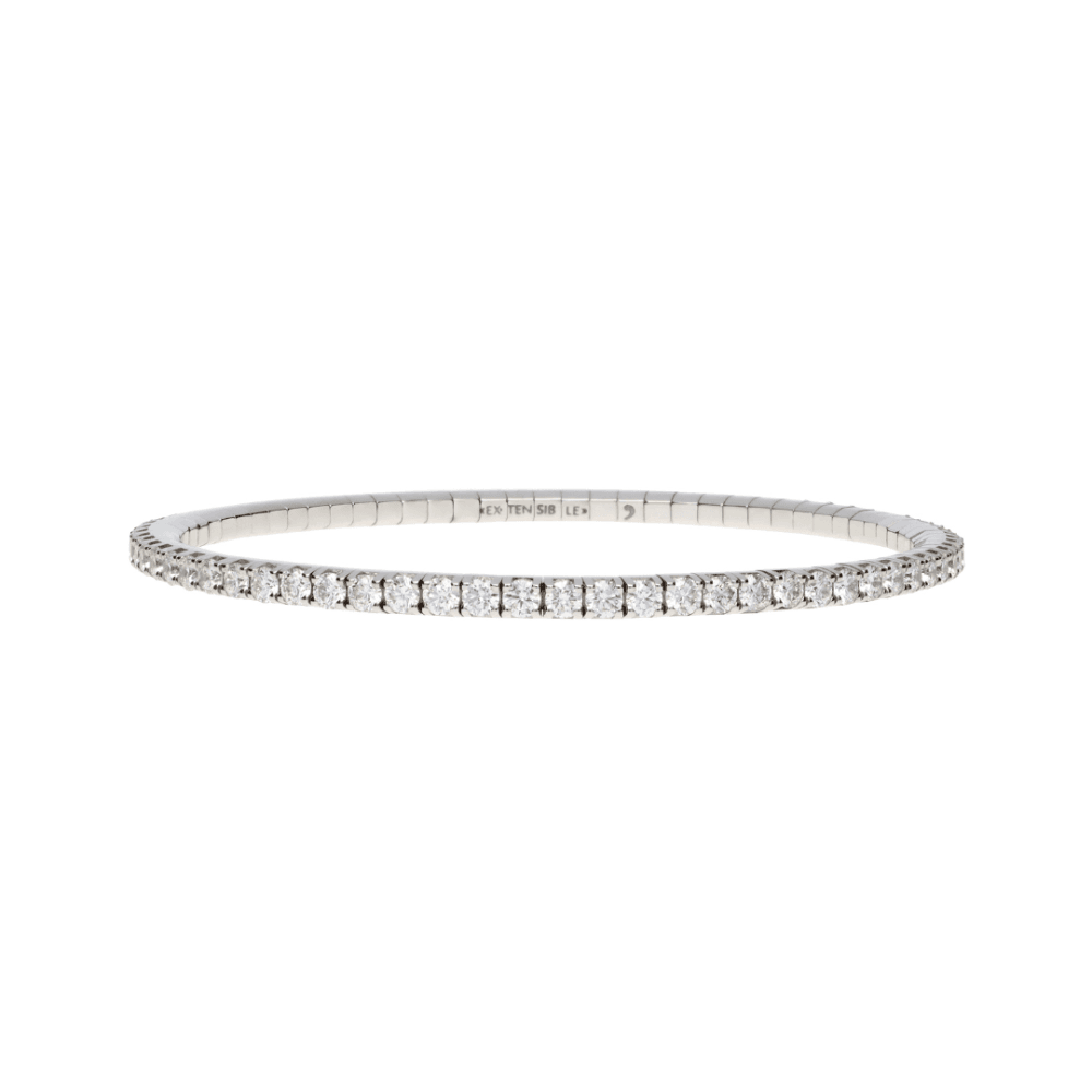 18K White Gold Diamond Bracelet