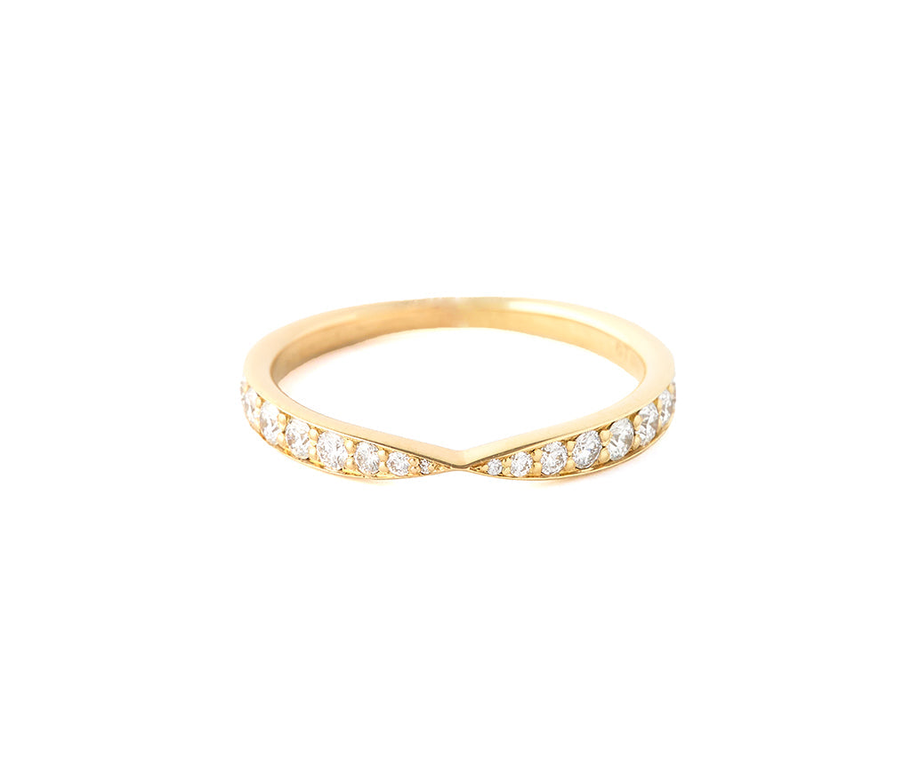 Tiffany & Co. Harmony 0.23ctw Diamond Band Ring in 18K