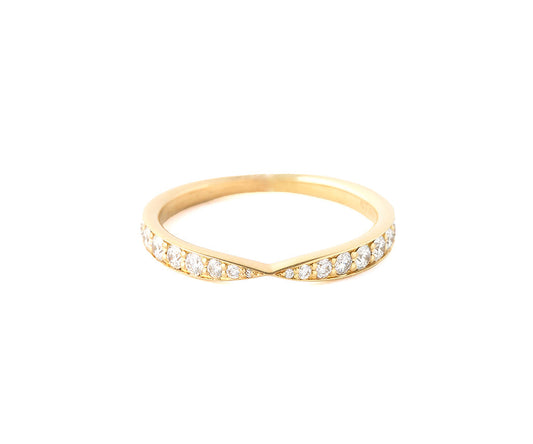 Tiffany & Co. Harmony 0.23ctw Diamond Band Ring in 18K