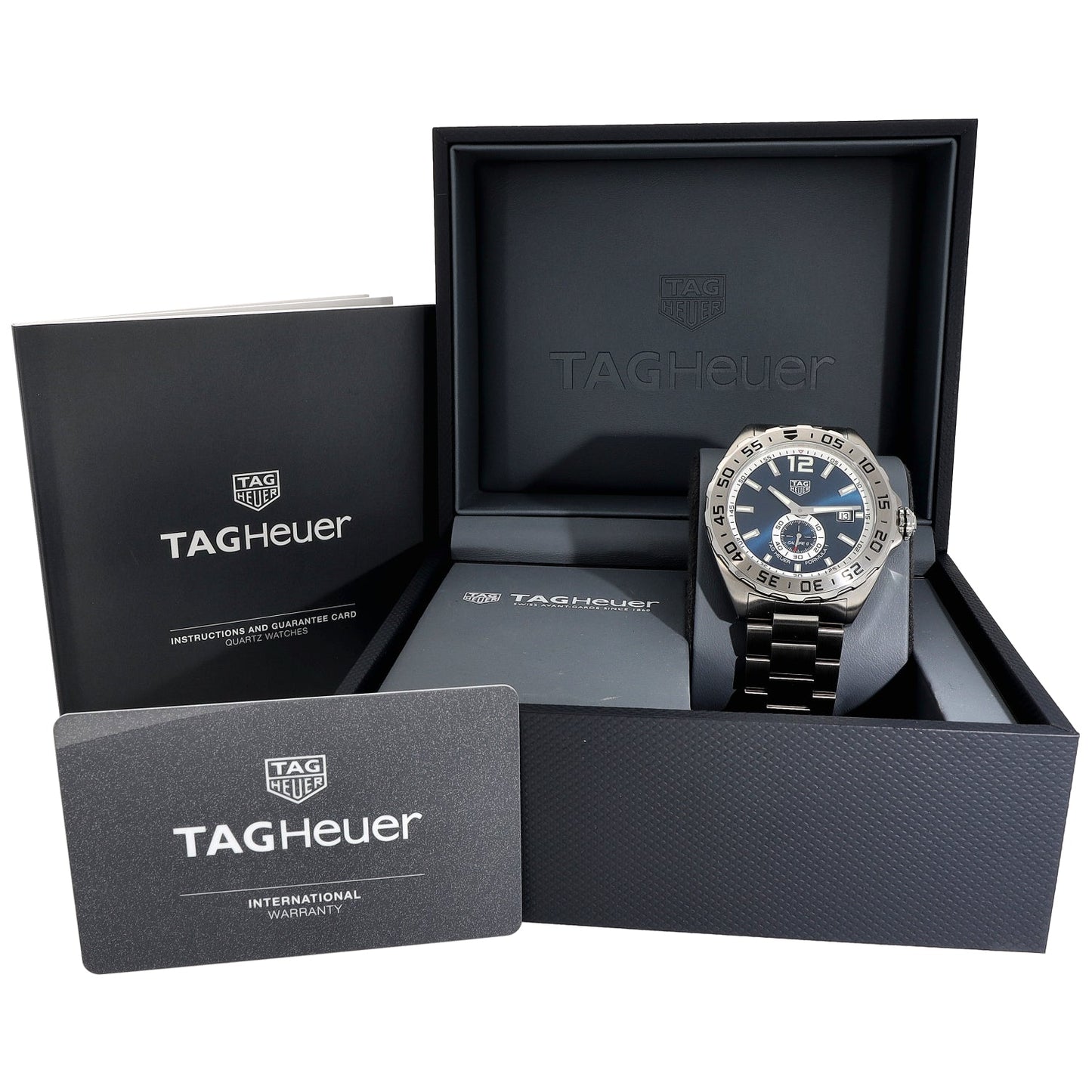 Tag Heuer Formula 1 WAZ2014 43mm Stainless Steel Watch