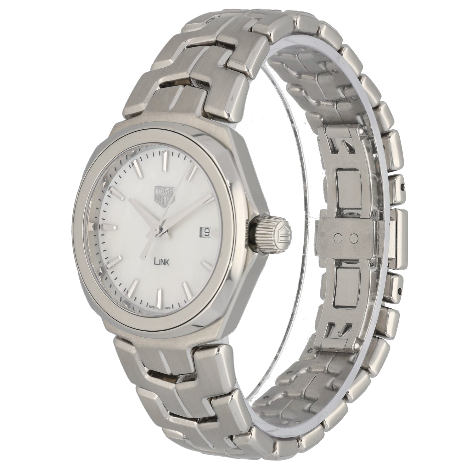 Tag Heuer Link WBC1310-0 32mm Stainless Steel Watch