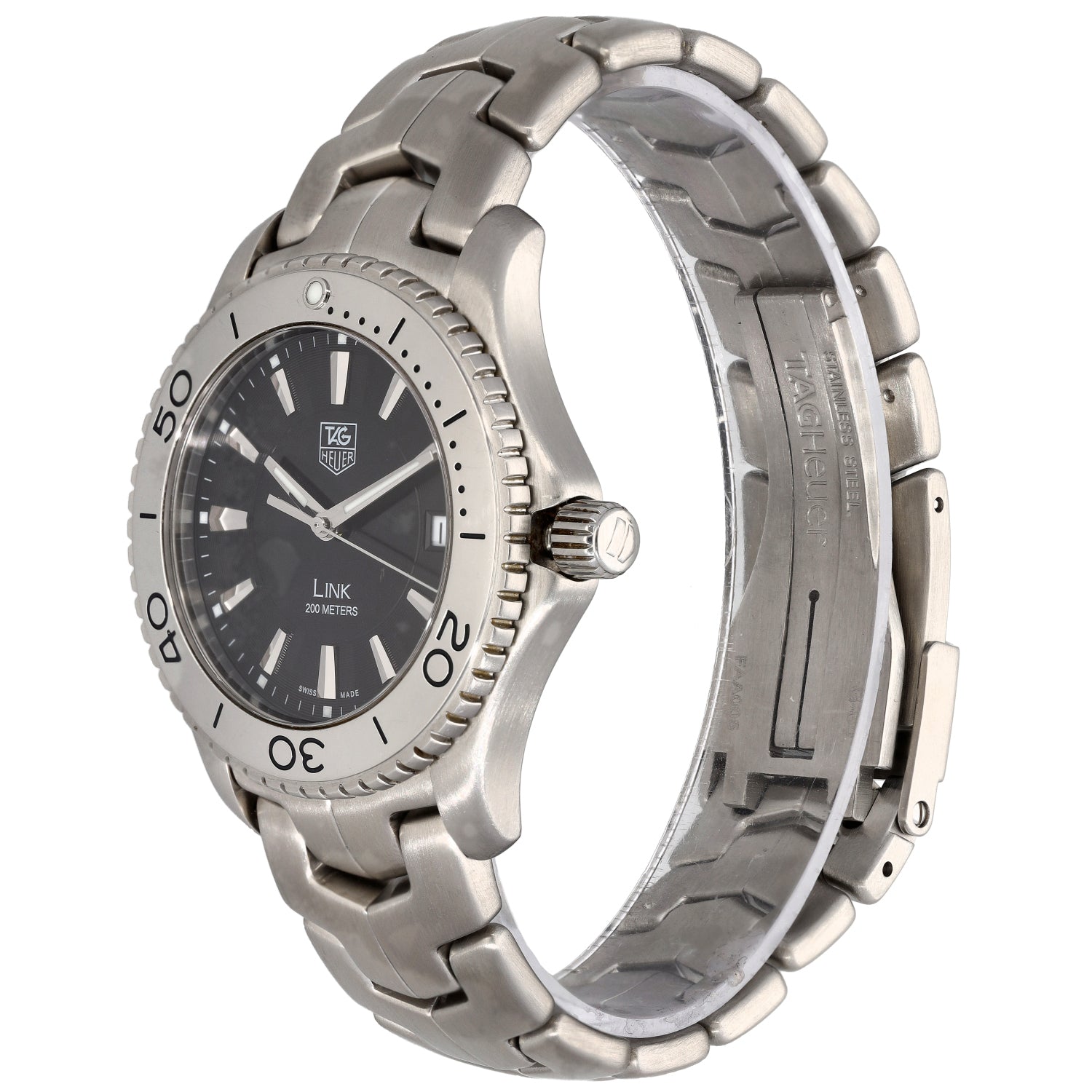 Tag Heuer Link WJ1110-0 39mm Stainless Steel Watch