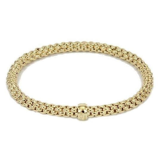 18K Yellow Gold Flex Bracelet