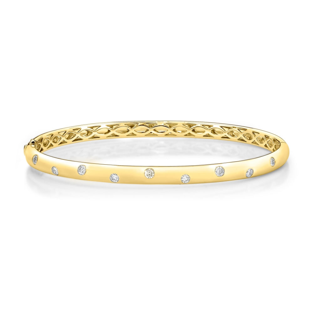 18K Yellow Gold Diamond Bracelet