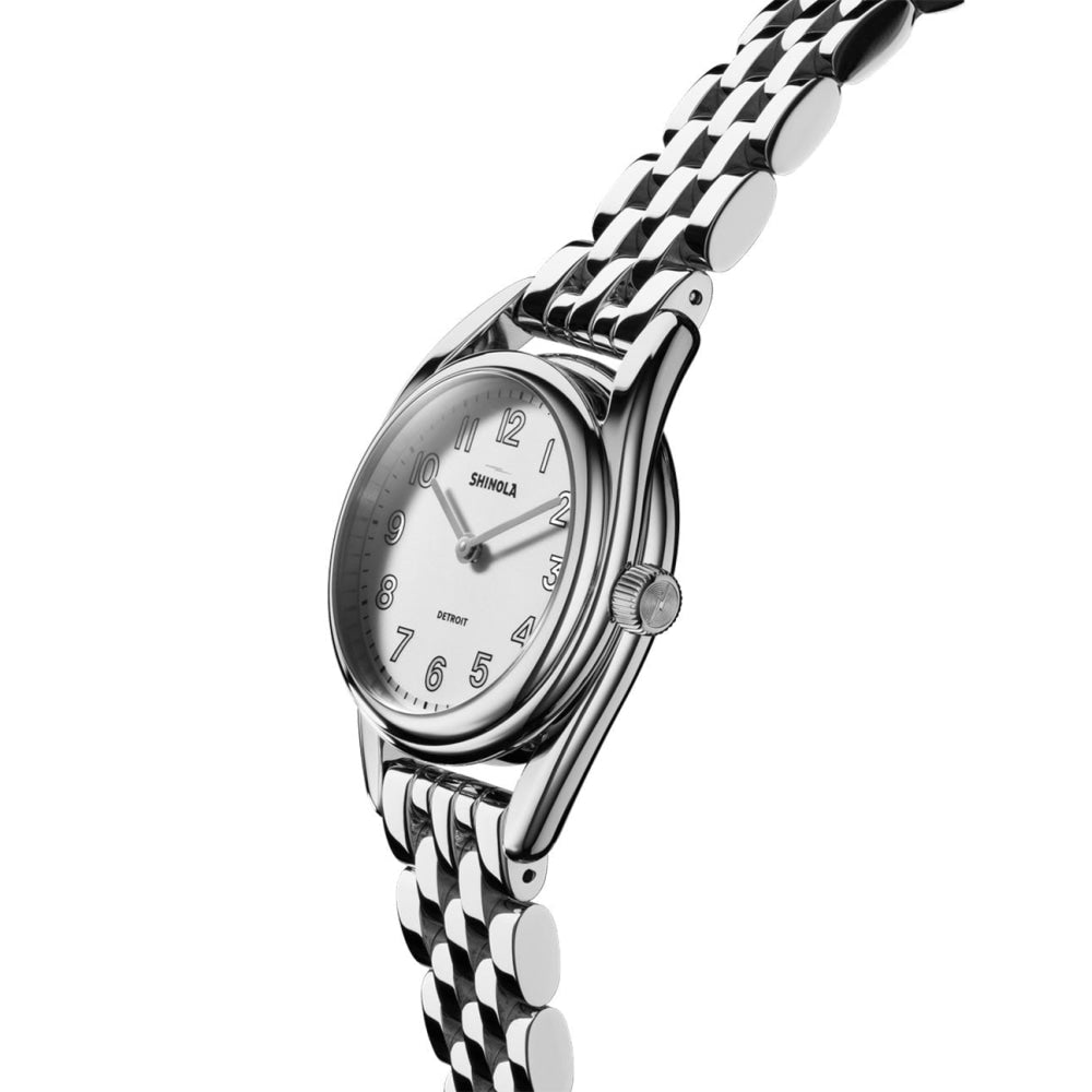 The Derby Polished Silver-Tone Stainless Steel Watch, 30mm - S0120226480