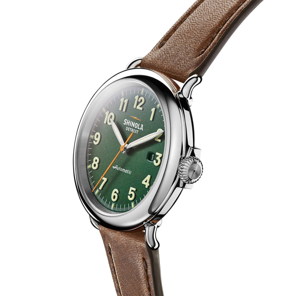 The Runwell Automatic 45mm Green Matte Dial Mens Watch - S0120183141