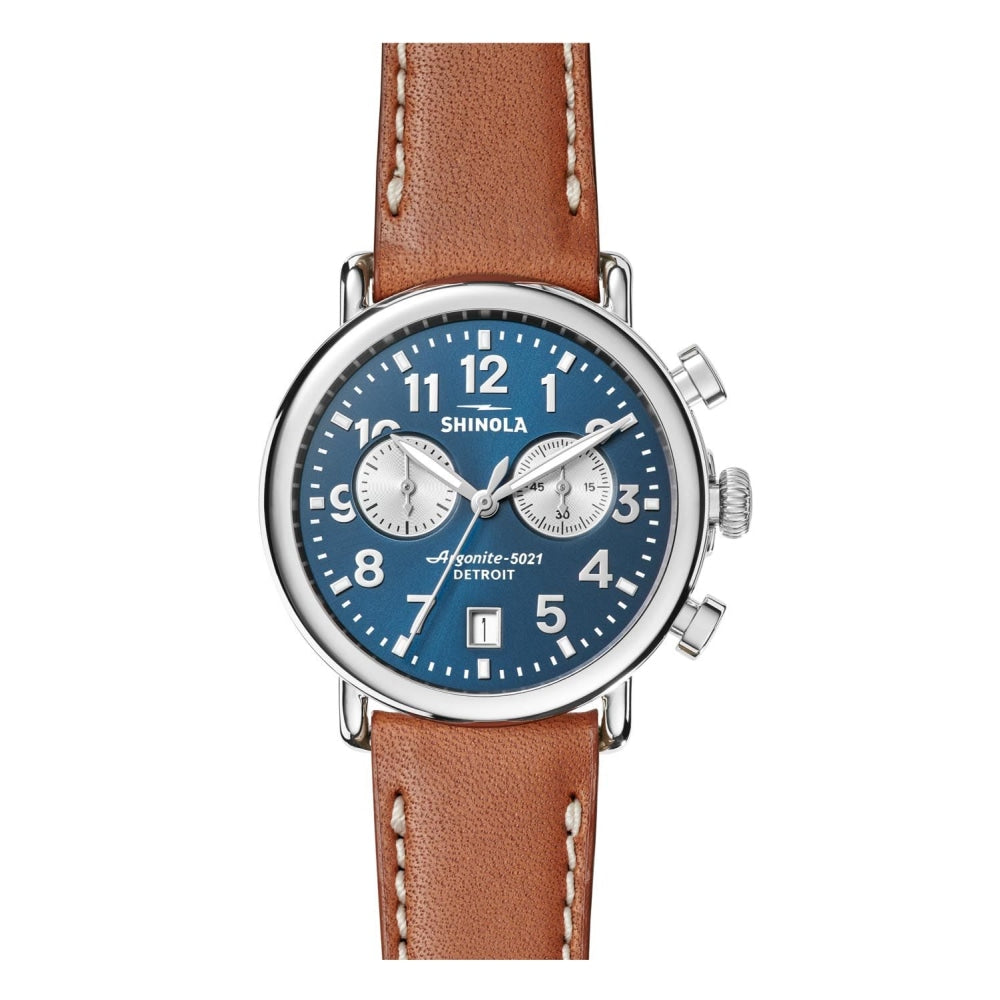 The Runwell Chronograph Quartz Blue Dial Men Watch S0120044131