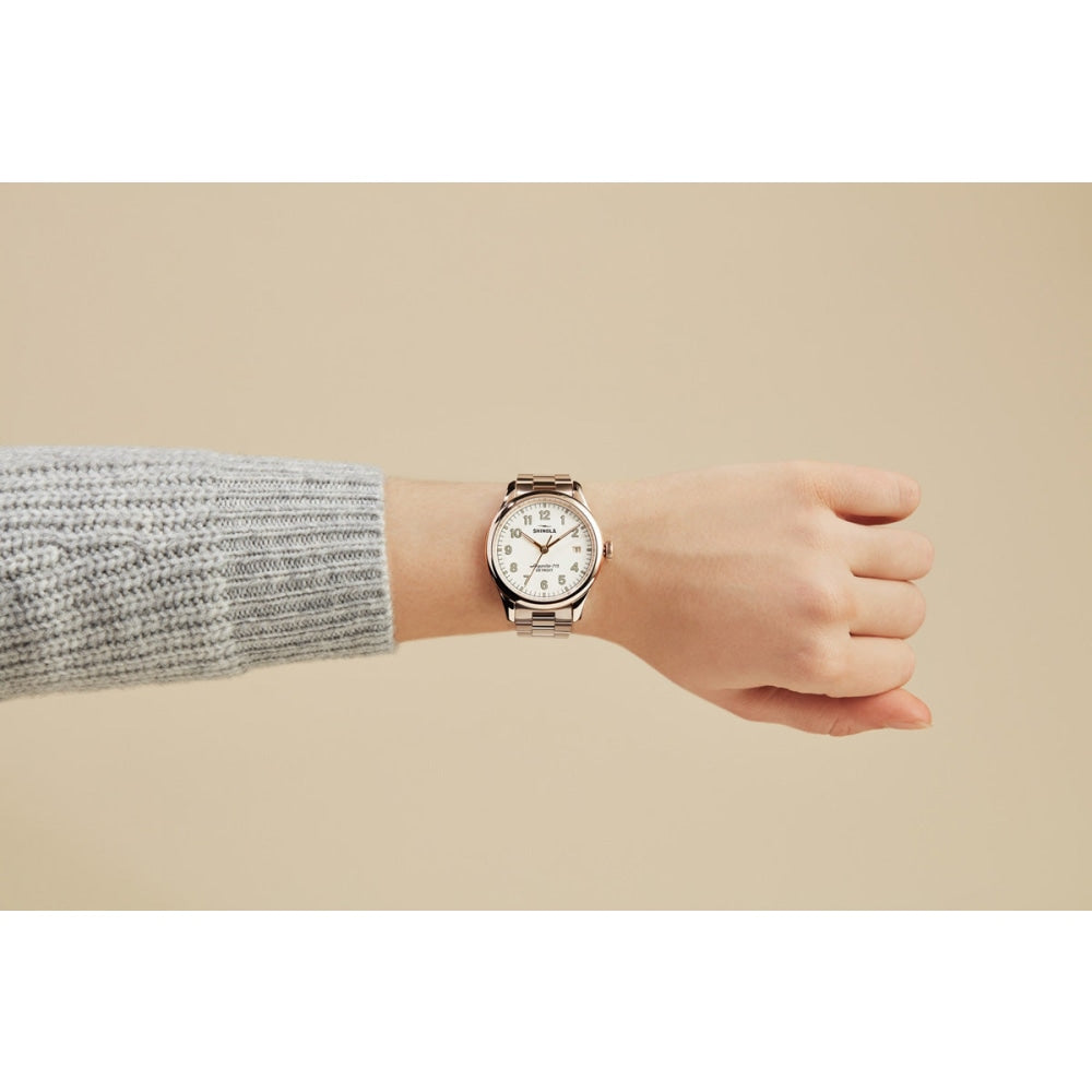 The Vinton Ivory Dial Watch S0120141279