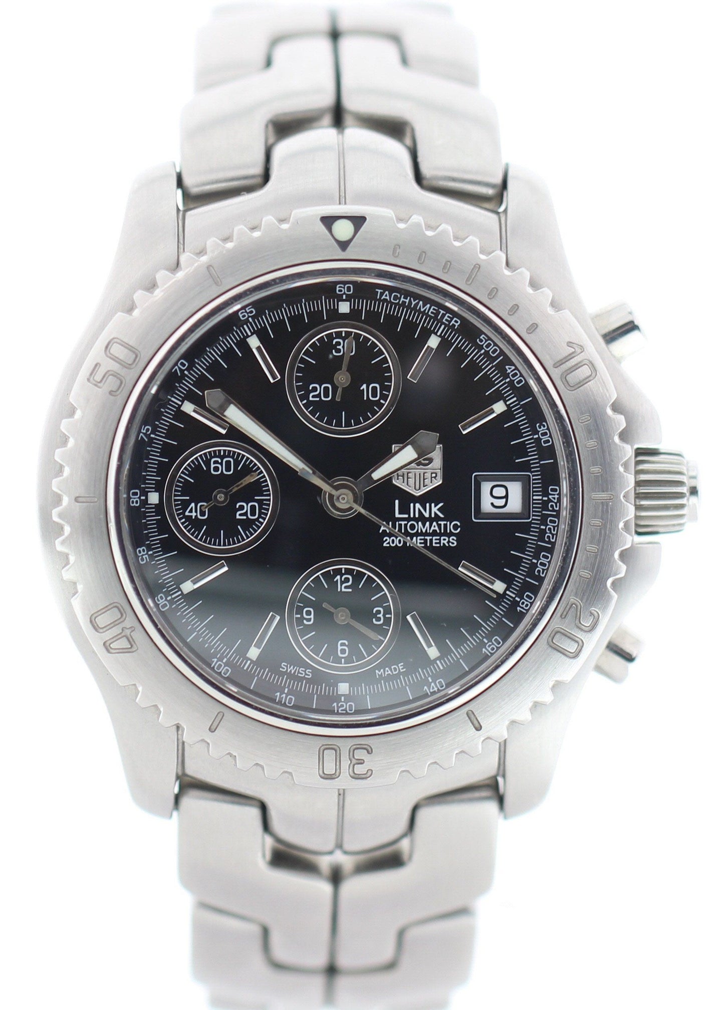 TAG Heuer Link CT2111 Chronograph Automatic Stainless Steel