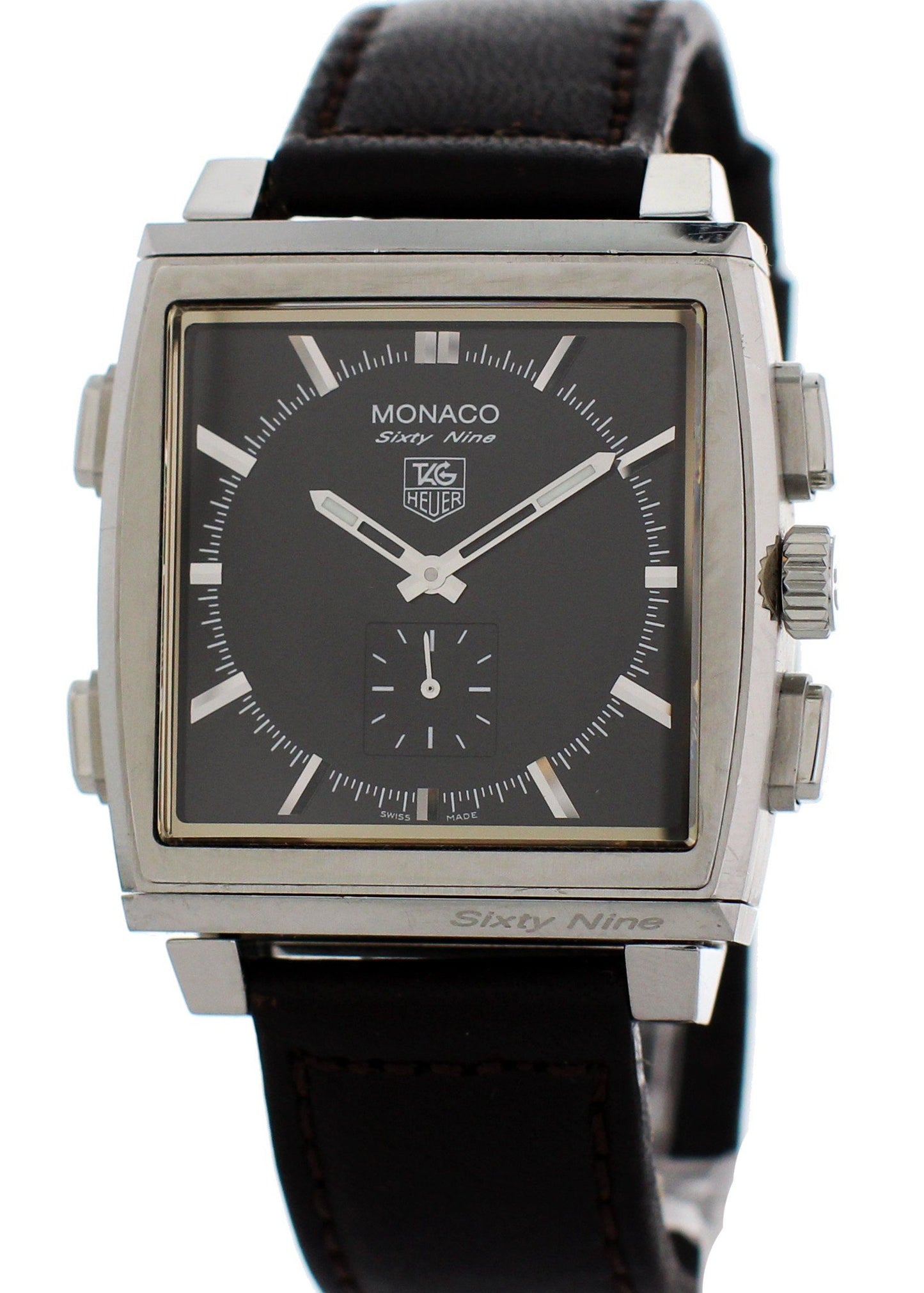 Tag Heuer Monaco 69 CW9110 Analog Digital Flip Men's Watch