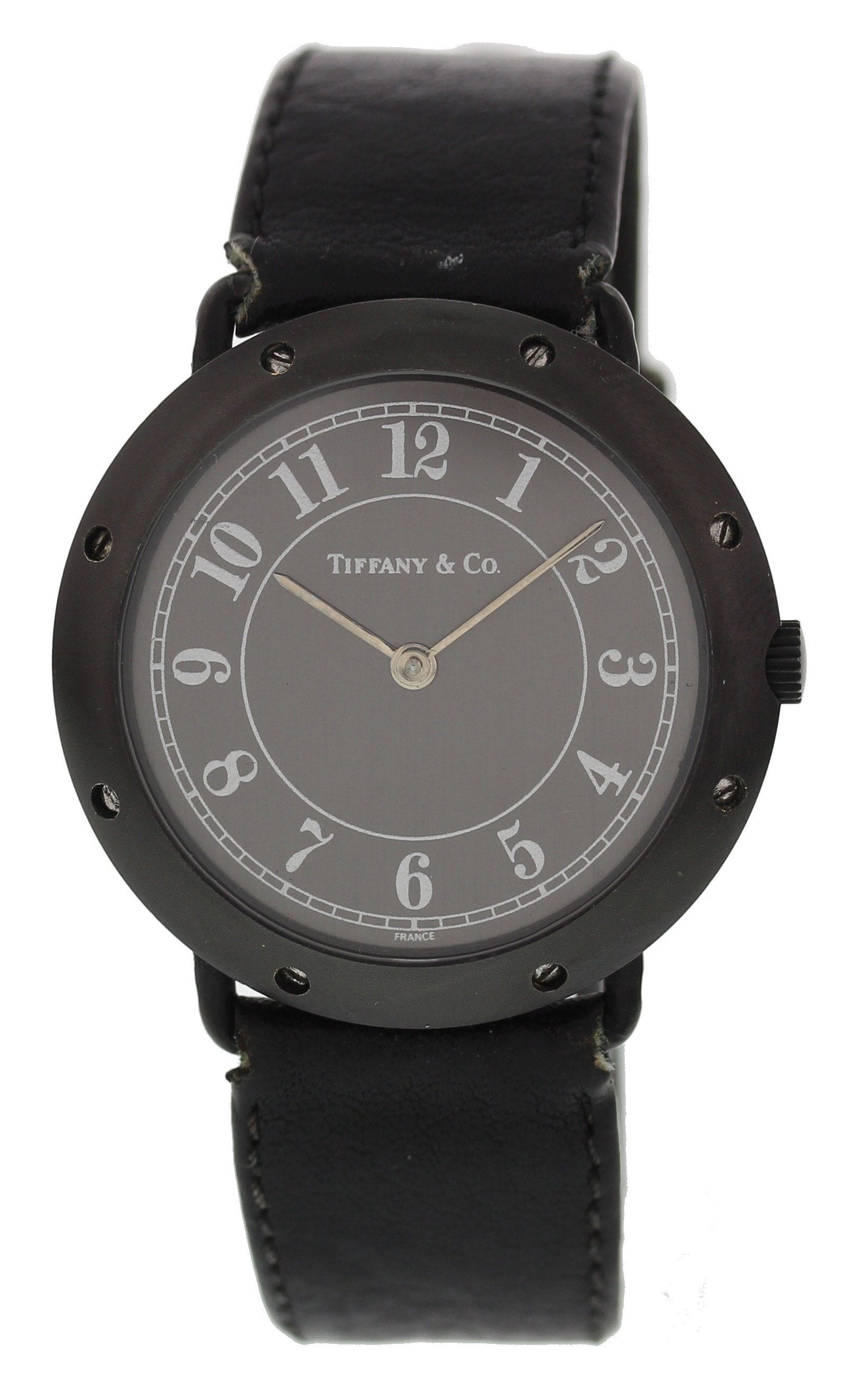 Tiffany & Co. Black Ceramic  Ladies Watch