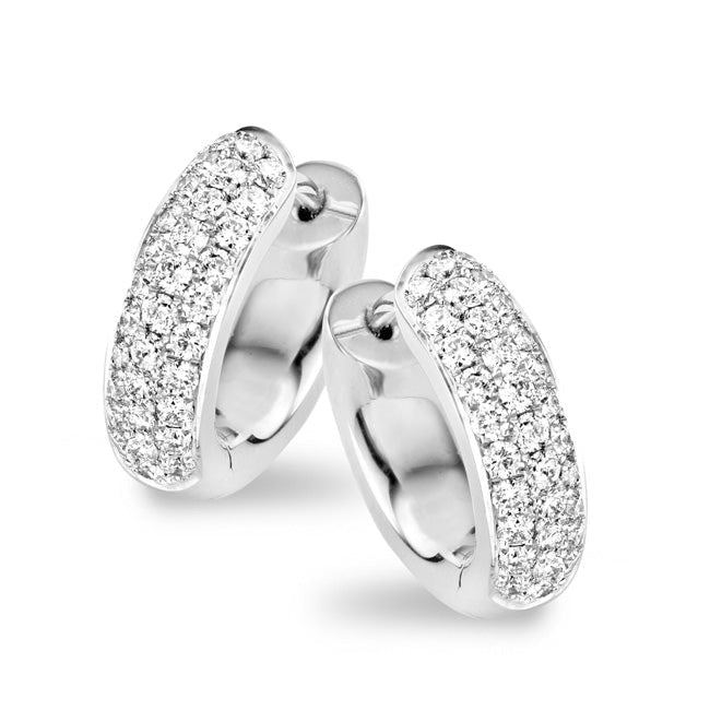 Tirisi Amsterdam Due 18K White Gold Diamond Earrings