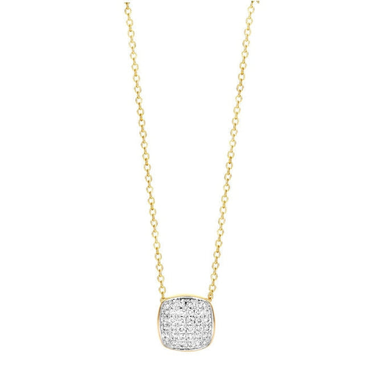 Tirisi 18K Yellow Gold Diamond Necklace