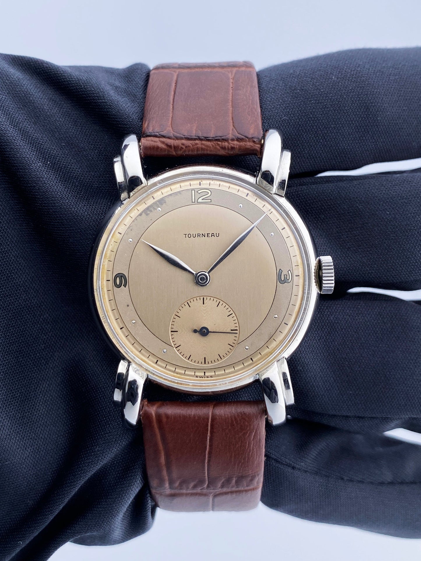 Tourneau Stainless Steel Mechanical  Watch