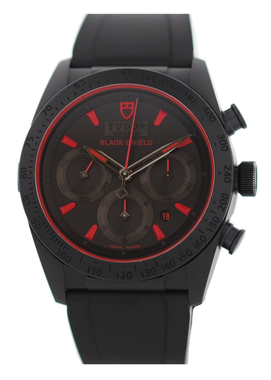 Tudor Fastrider Black Shield 42000CR Ceramic Chronograph