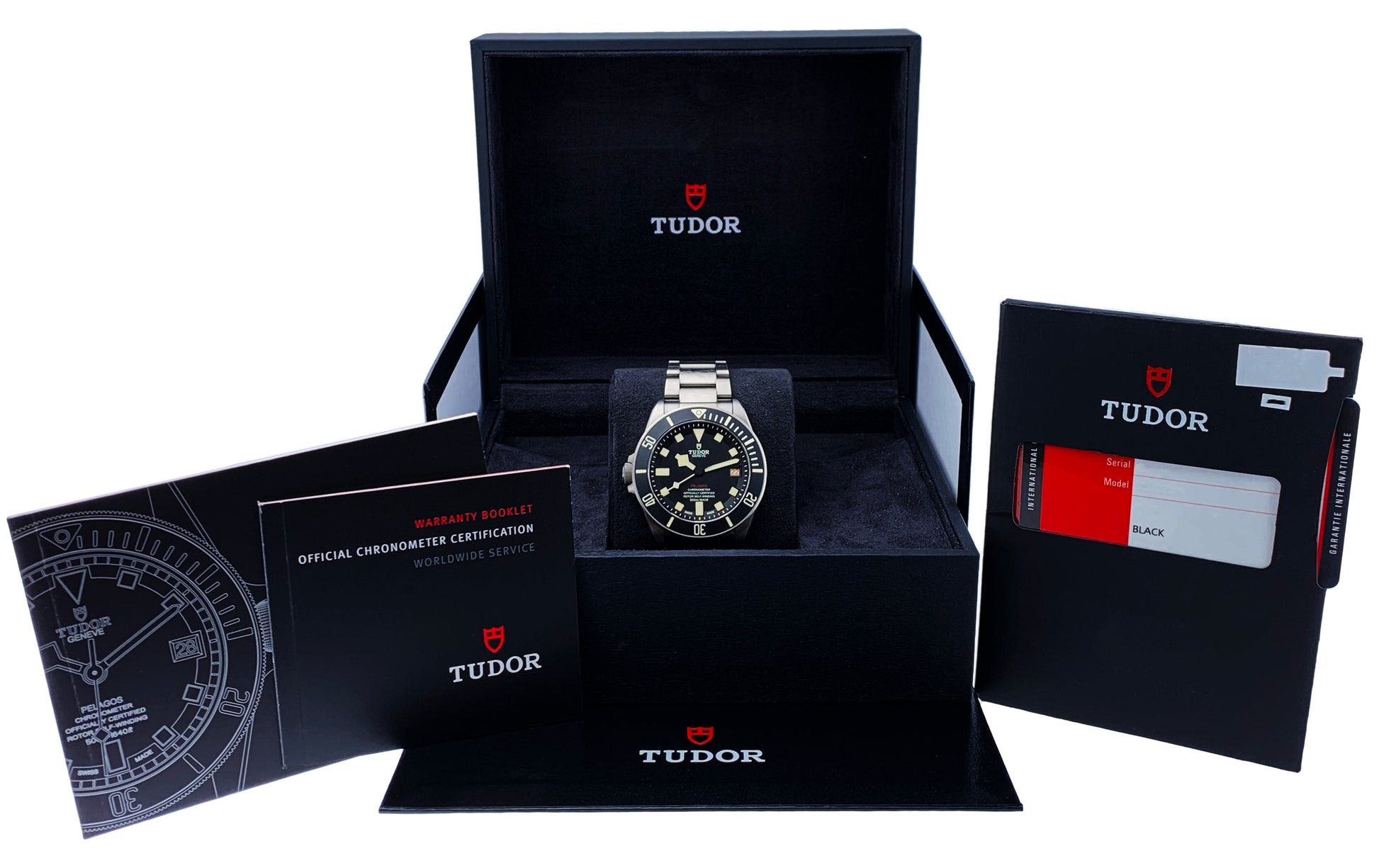 Tudor Pelagos 25600TN Titanium Men's Watch Full Set