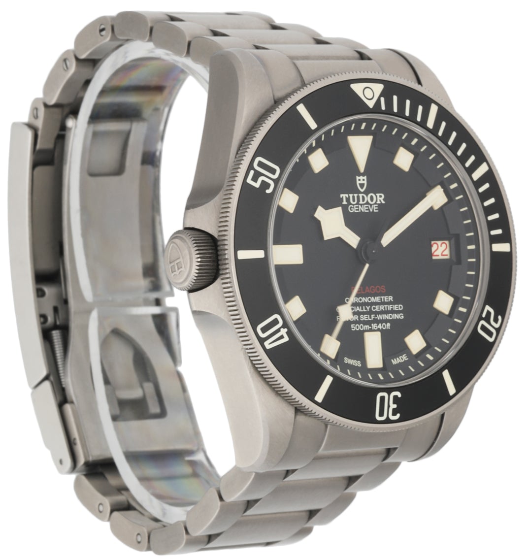 Tudor Pelagos 25600TN Titanium Men's Watch Full Set