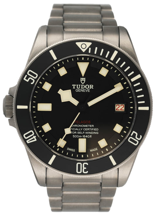 Tudor Pelagos 25600TN Titanium Men's Watch Full Set