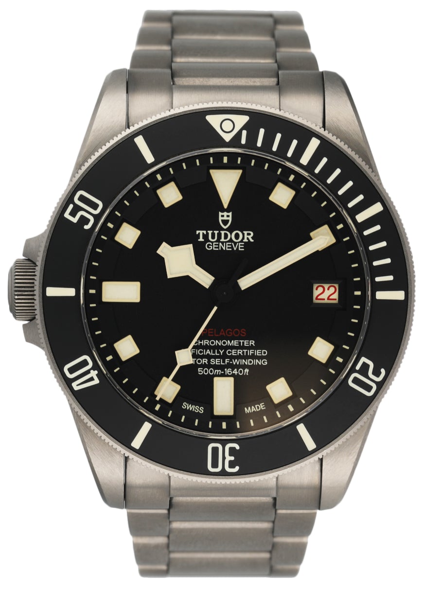 Tudor Pelagos 25600TN Titanium Men's Watch Full Set