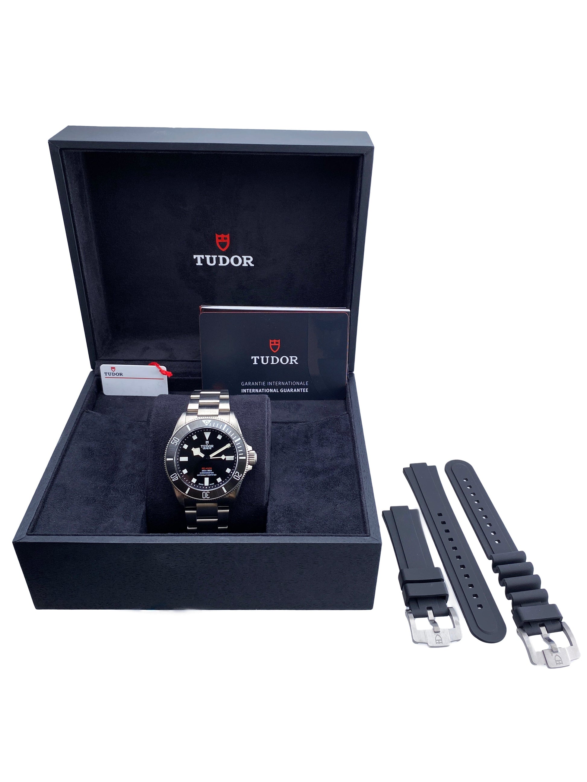 Tudor Pelagos 39 M25407N Titanium Mens Watch Full Set