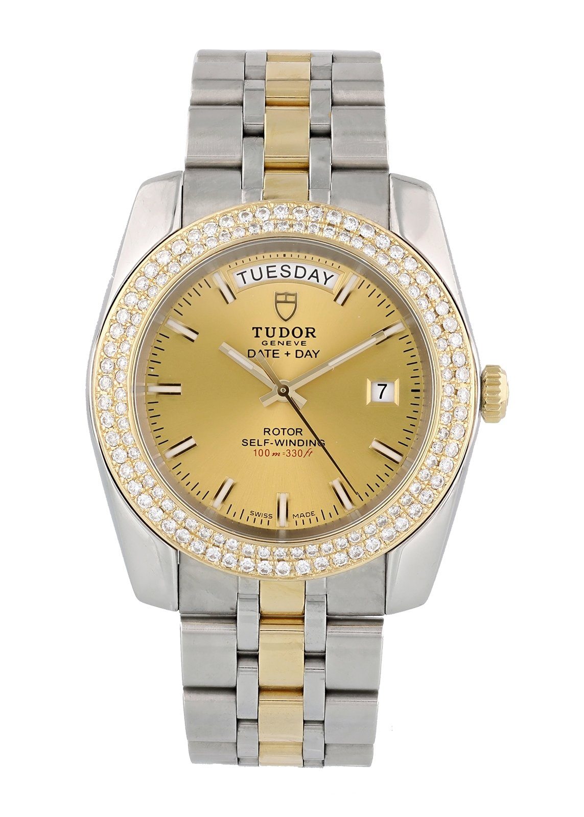 Tudor Prince Date 21013  Mens Watch Original Box Papers