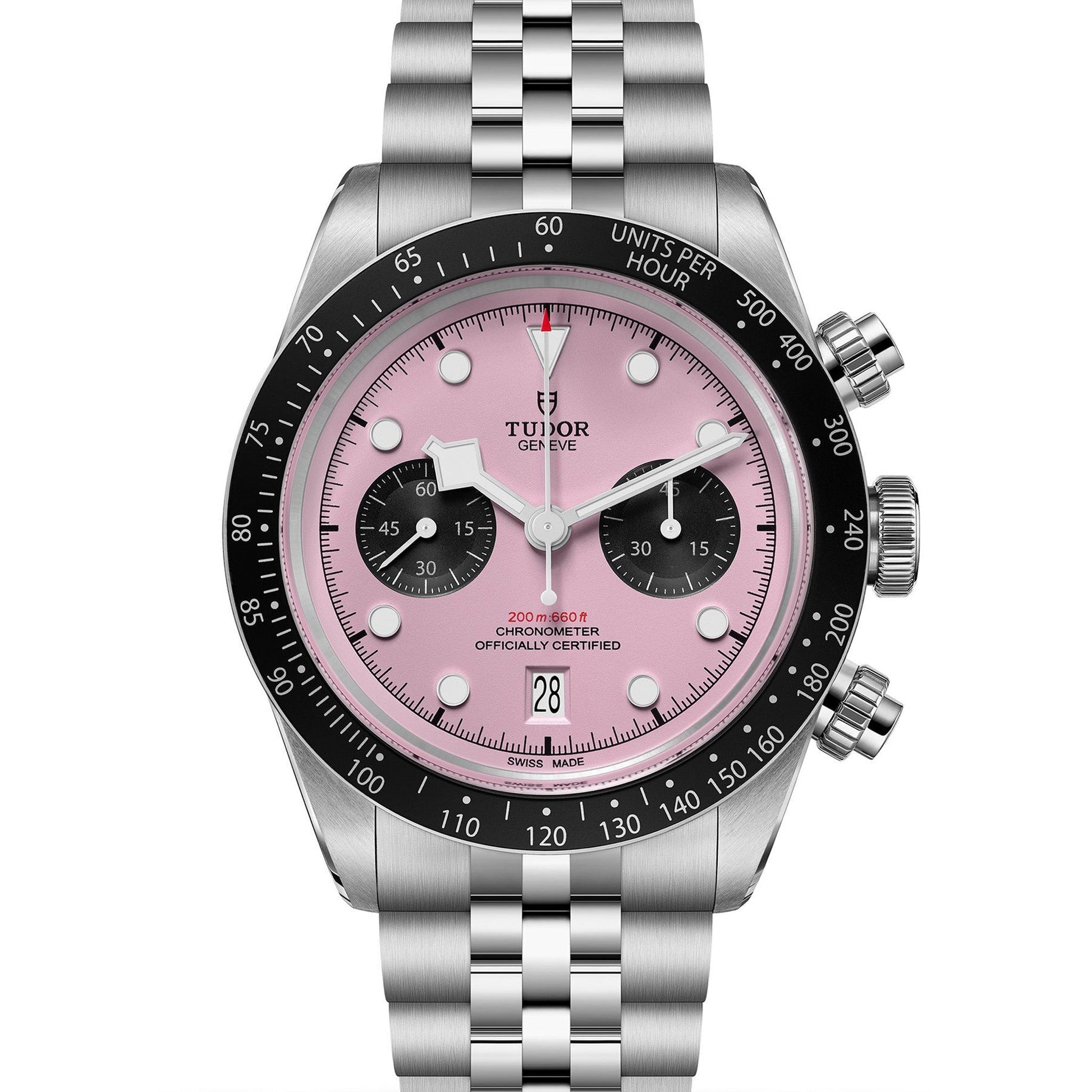 Tudor Black Bay Chrono Pink 79360